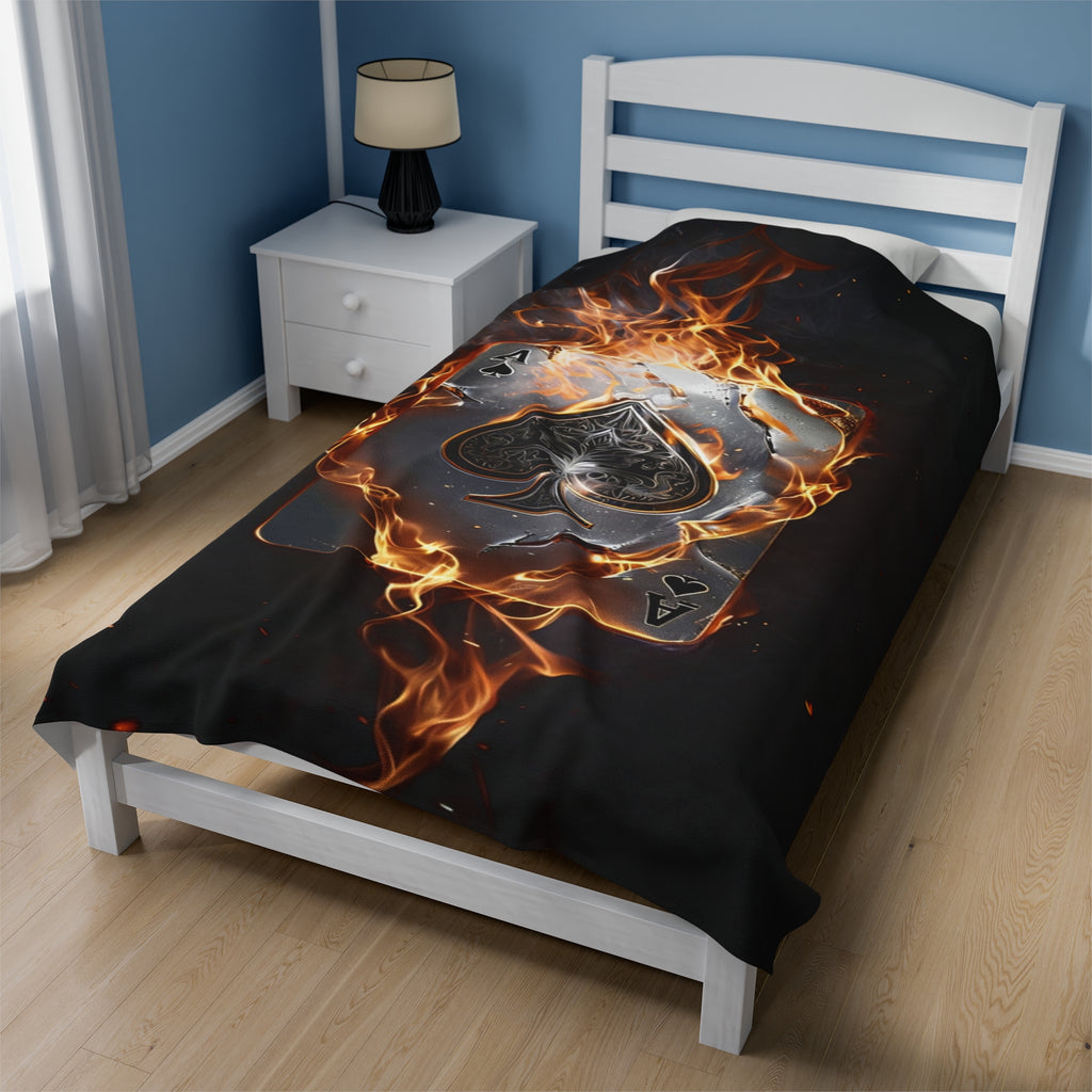 Fire Ace Soft Blanket