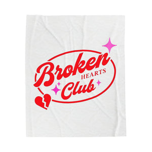 Broken Hearts Club Soft Blanket