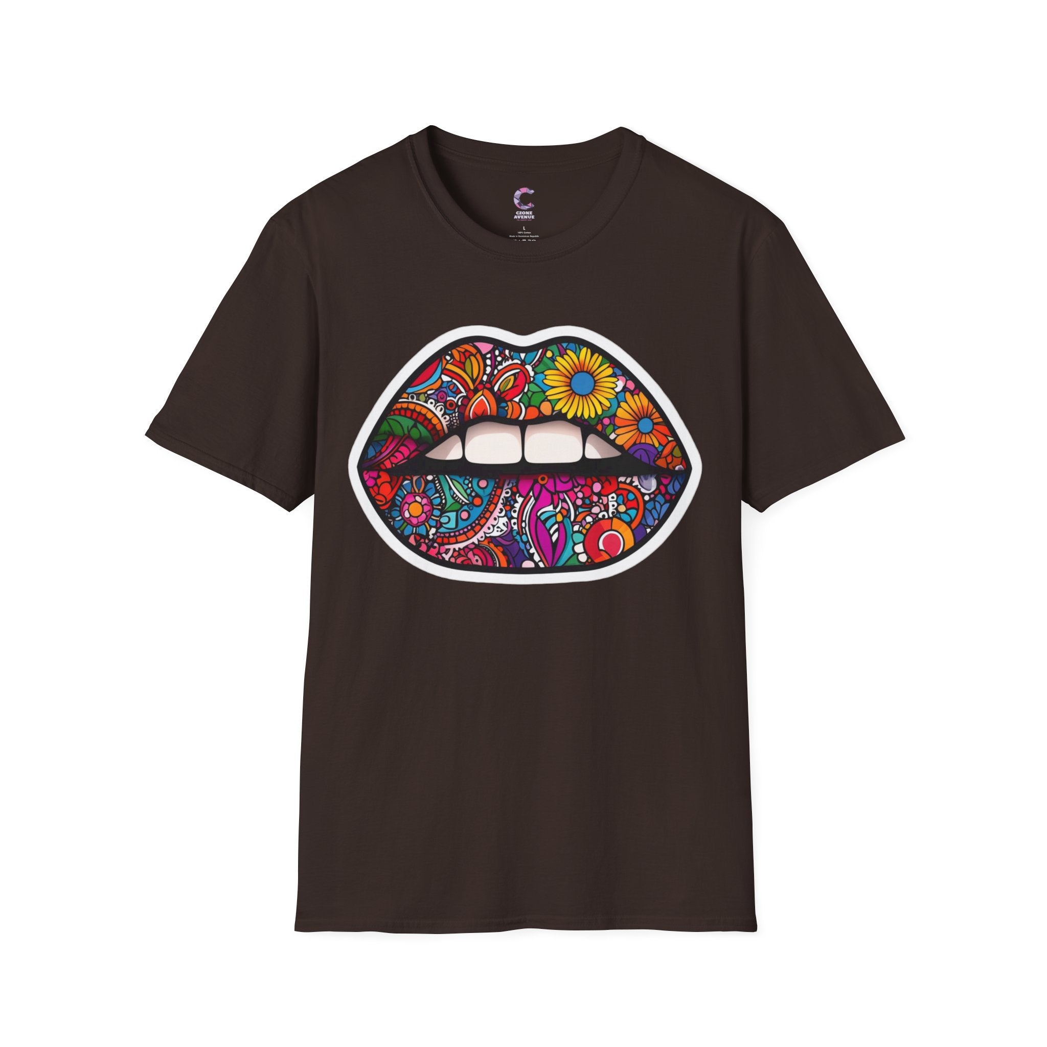 Flower Lips Soft style T-Shirt