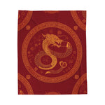 Red Dragon Soft Blanket