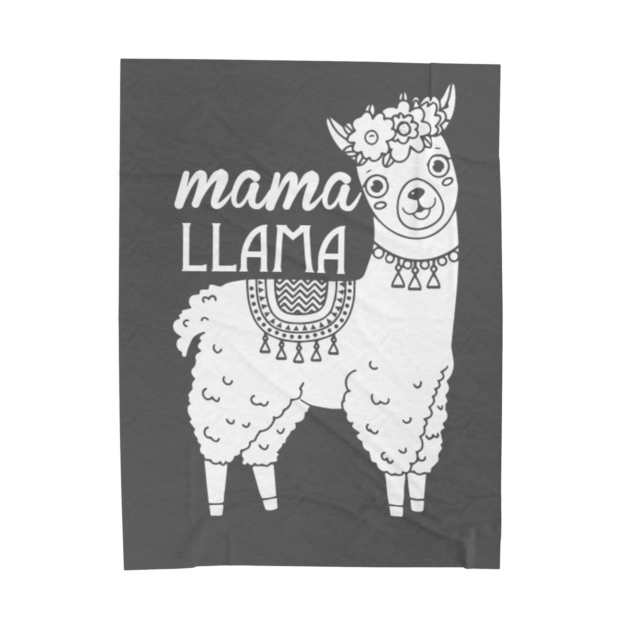 Mama Llama Soft Blanket