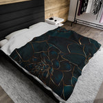 Mystical Flower Soft Blanket