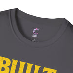 Graphic Tee Shirt with 'Built with Pain' Design