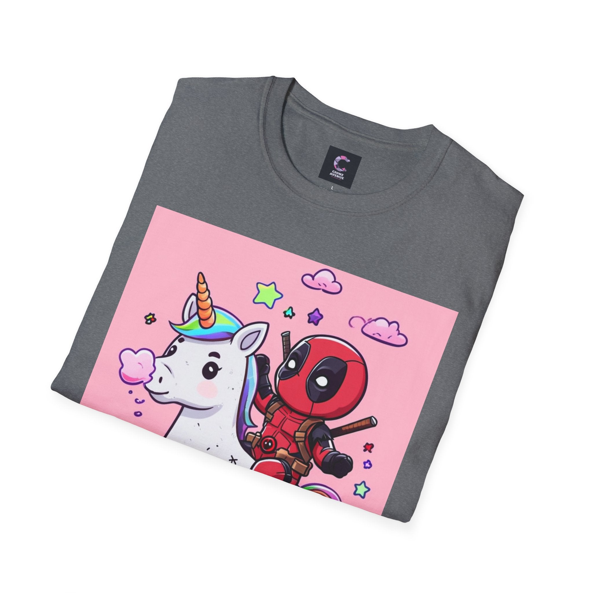 Unicorn Red Character Soft style T-Shirt