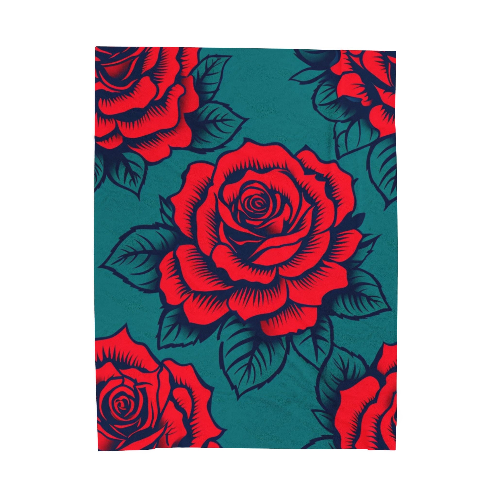 Red Rose Soft Blanket
