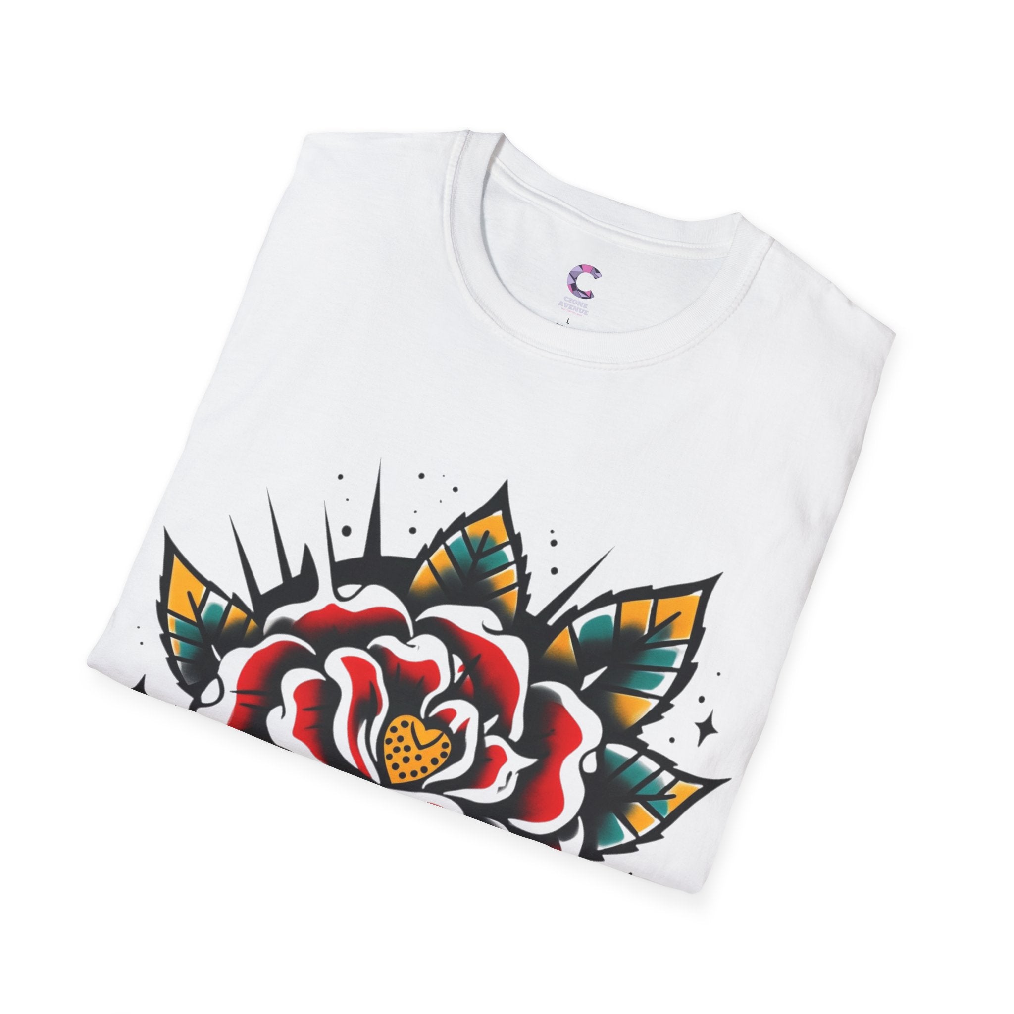 Colorful Rose Unisex T-Shirt