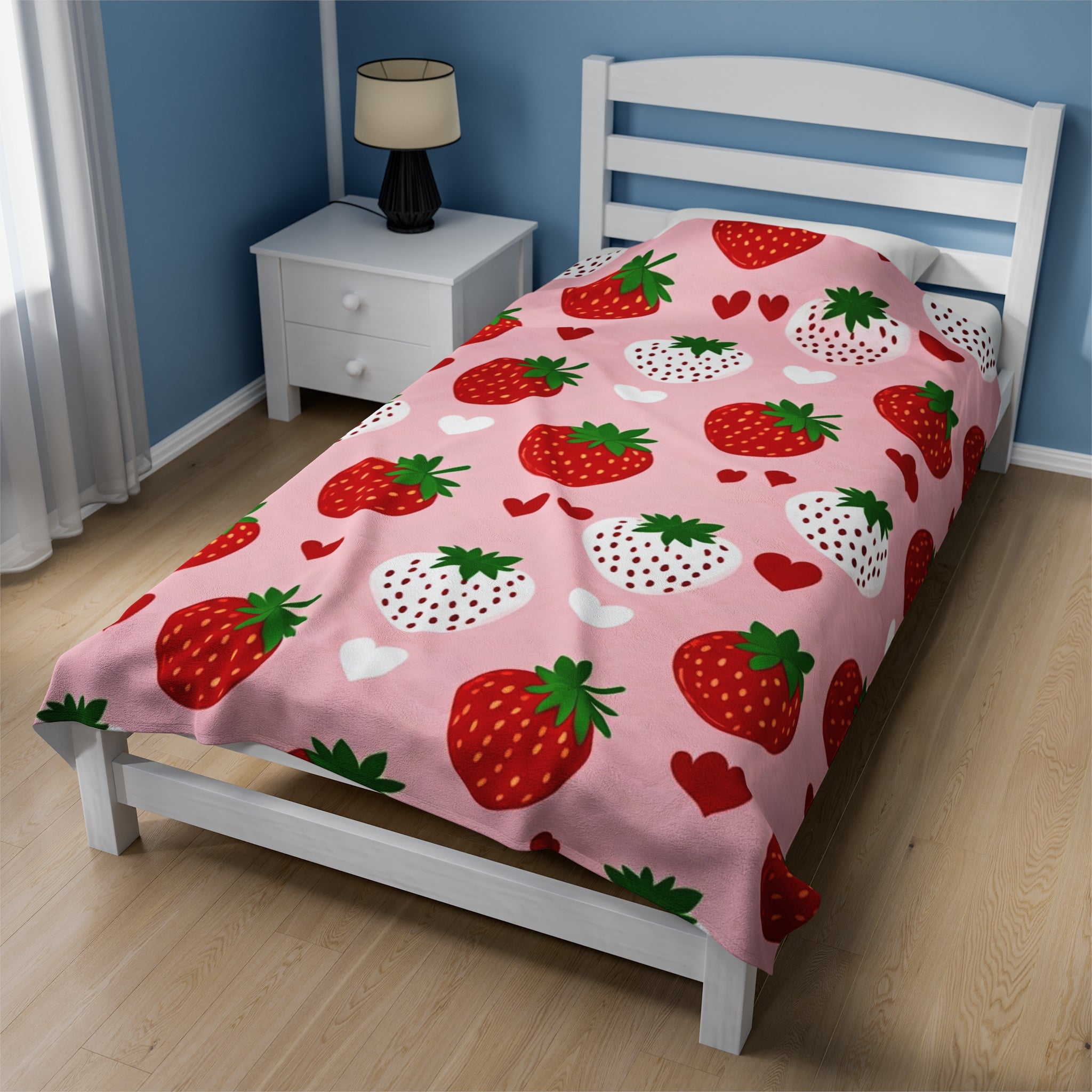 Strawberries Soft Blanket