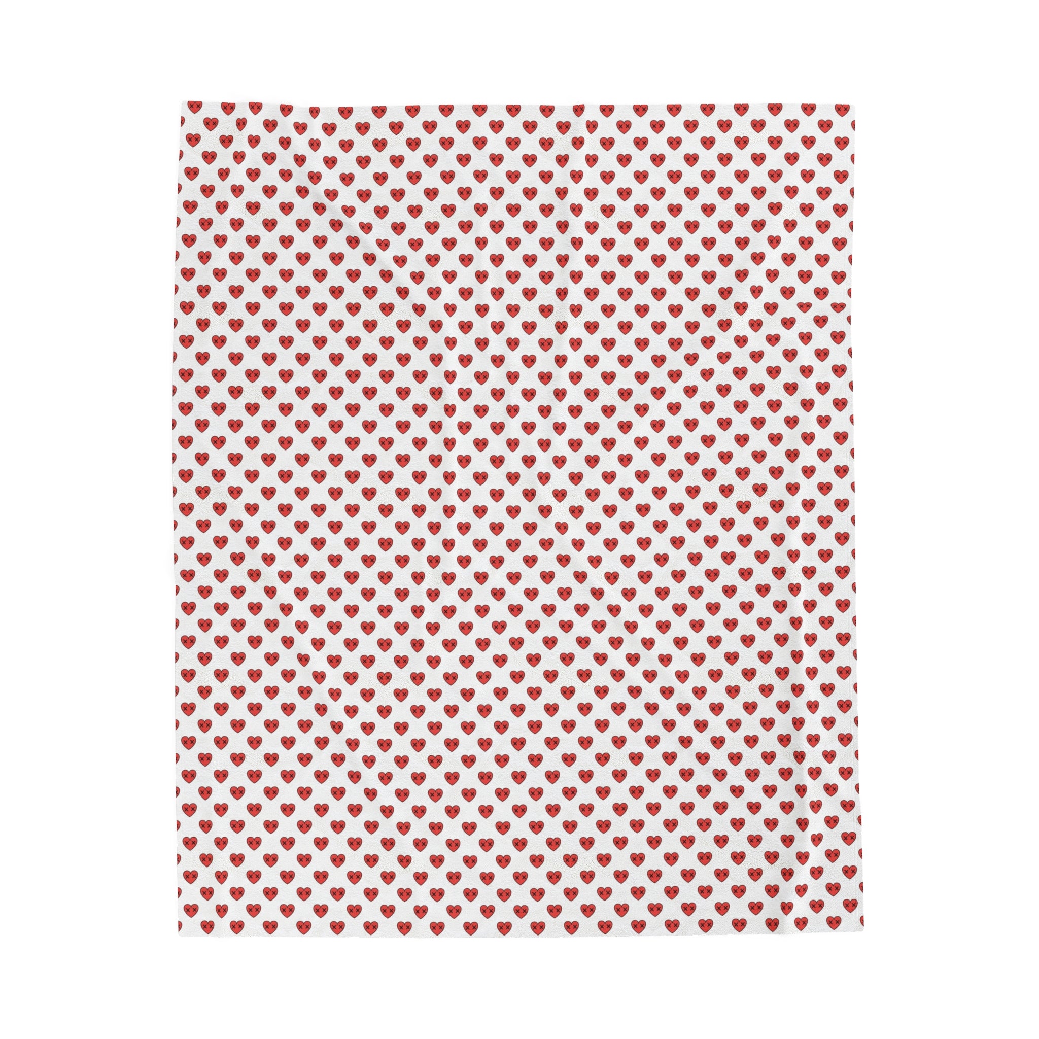 Red and White Soft Blanket