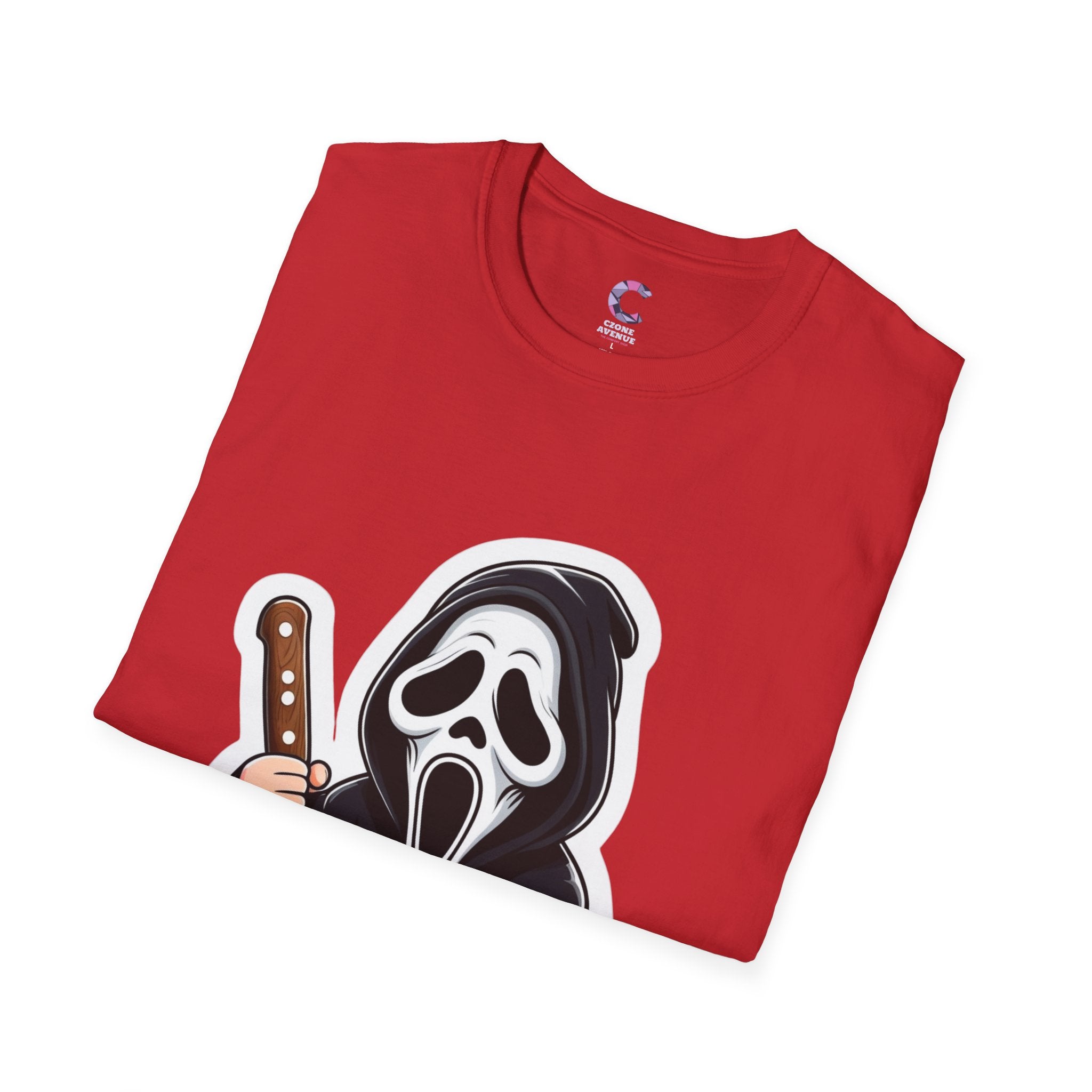 Ghostface Scary Soft style T-Shirt