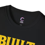 Graphic Tee Shirt with 'Built with Pain' Design