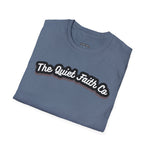 Faith Over Fear T-Shirt — The Quiet Faith Co. Front Logo