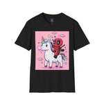 Unicorn Red Character Soft style T-Shirt