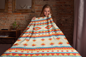 Cultural One Themed Velveteen Soft Blanket