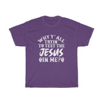 "Jesus" Heavy Cotton Tee