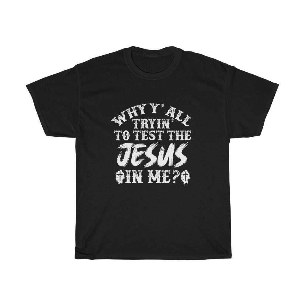 "Jesus" Heavy Cotton Tee