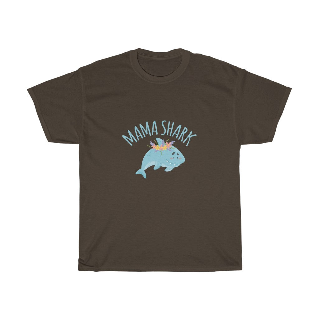 "Mama Shark" Heavy Cotton Tee