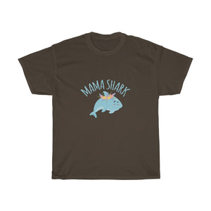 "Mama Shark" Heavy Cotton Tee