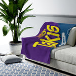 Takis Blue Theme Blanket Throw