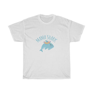 "Mama Shark" Heavy Cotton Tee