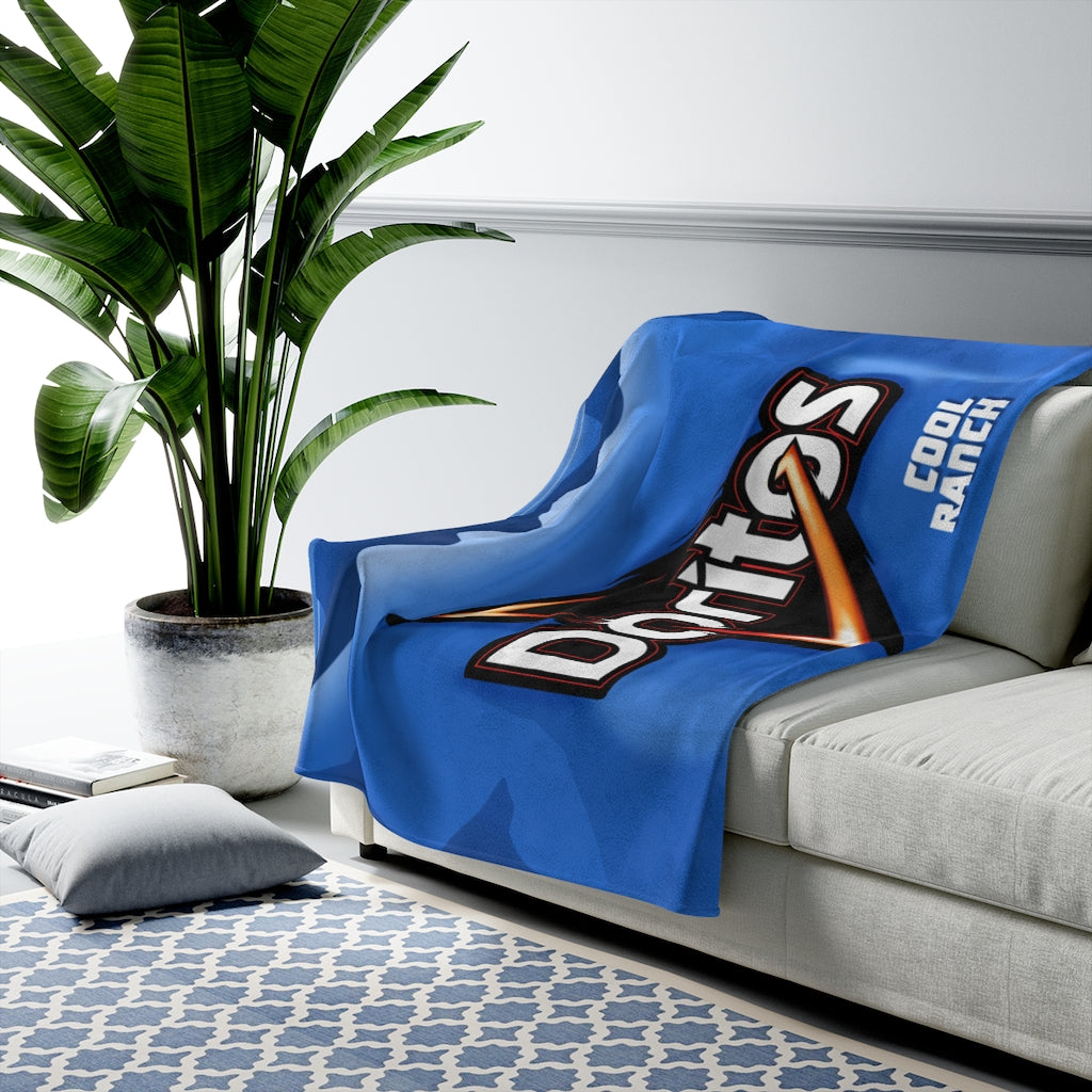 Cool Ranch Themed Blanket Throw