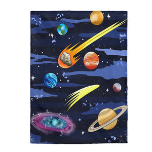 Galaxy Velveteen Soft Blanket