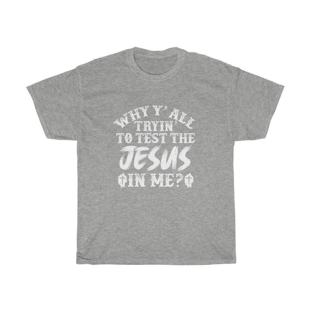 "Jesus" Heavy Cotton Tee