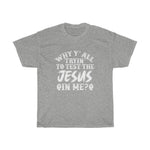 "Jesus" Heavy Cotton Tee