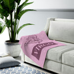 Virgo Horoscope Themed Velveteen Soft Blanket