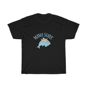 "Mama Shark" Heavy Cotton Tee