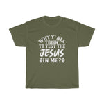 "Jesus" Heavy Cotton Tee