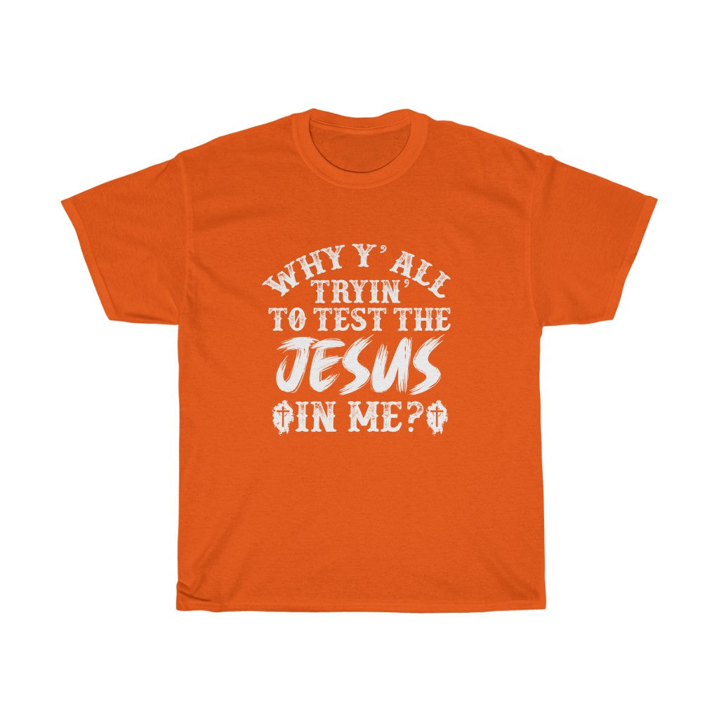 "Jesus" Heavy Cotton Tee