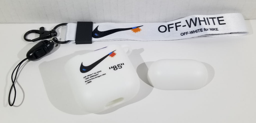 AirPods 2nd Generation White Cases with Lanyard-Czone Avenue
