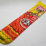 Hot Fries Theme Graphic Long Crew Sock-Czone Avenue