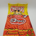 Hot Fries Theme Graphic Long Crew Sock-Czone Avenue