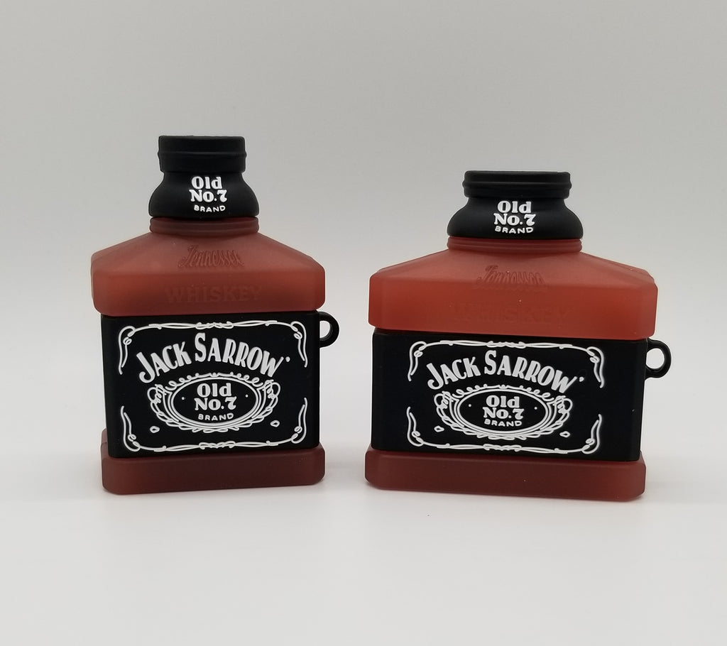 "Jack Daniel Themed" Airpods Case Cover