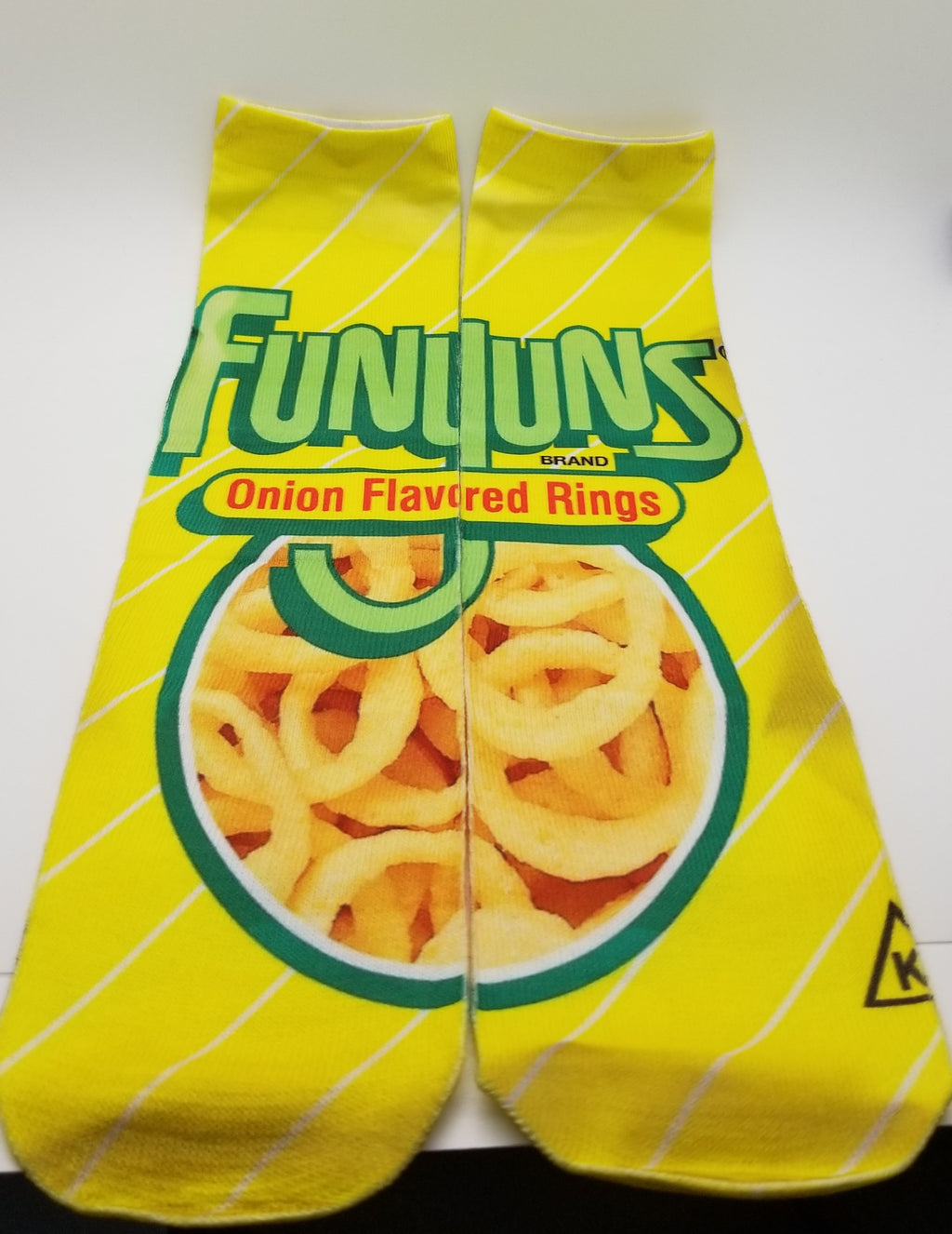 Funyuns Theme Graphic Socks