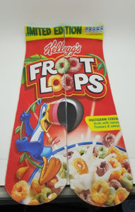 Froot Loops Theme Graphic Socks