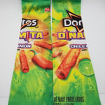 Dinamita Chile Lemon Theme Graphic Socks