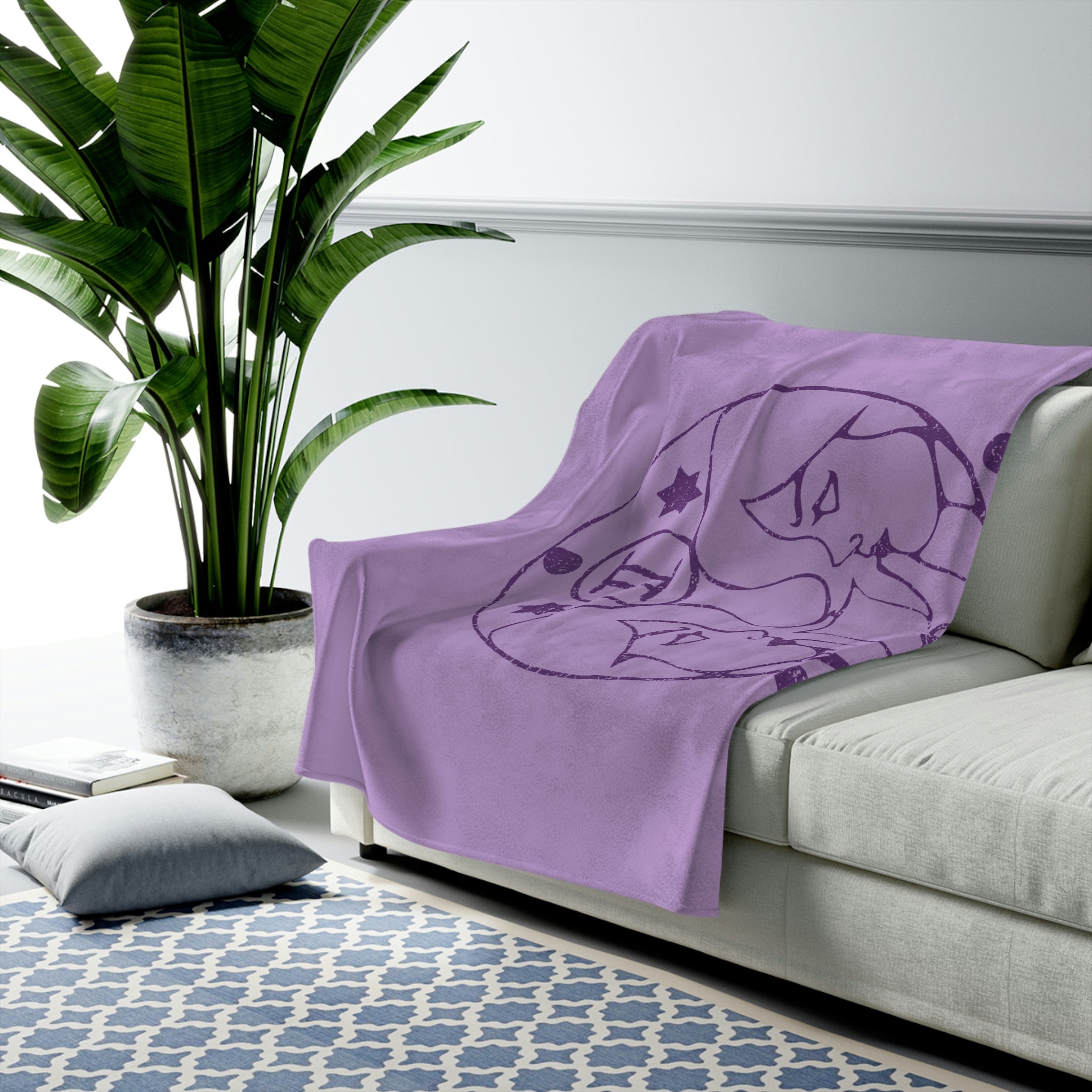 Gemini Horoscope Themed Velveteen Soft Blanket