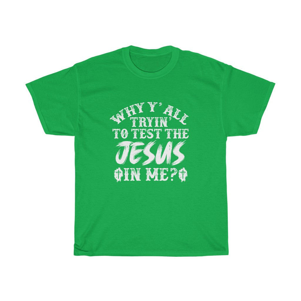 "Jesus" Heavy Cotton Tee