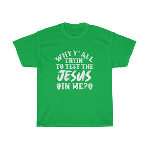 "Jesus" Heavy Cotton Tee