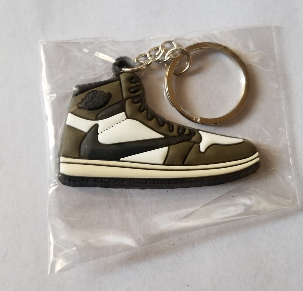 Brown Sneaker 2D Keychain-Czone Avenue