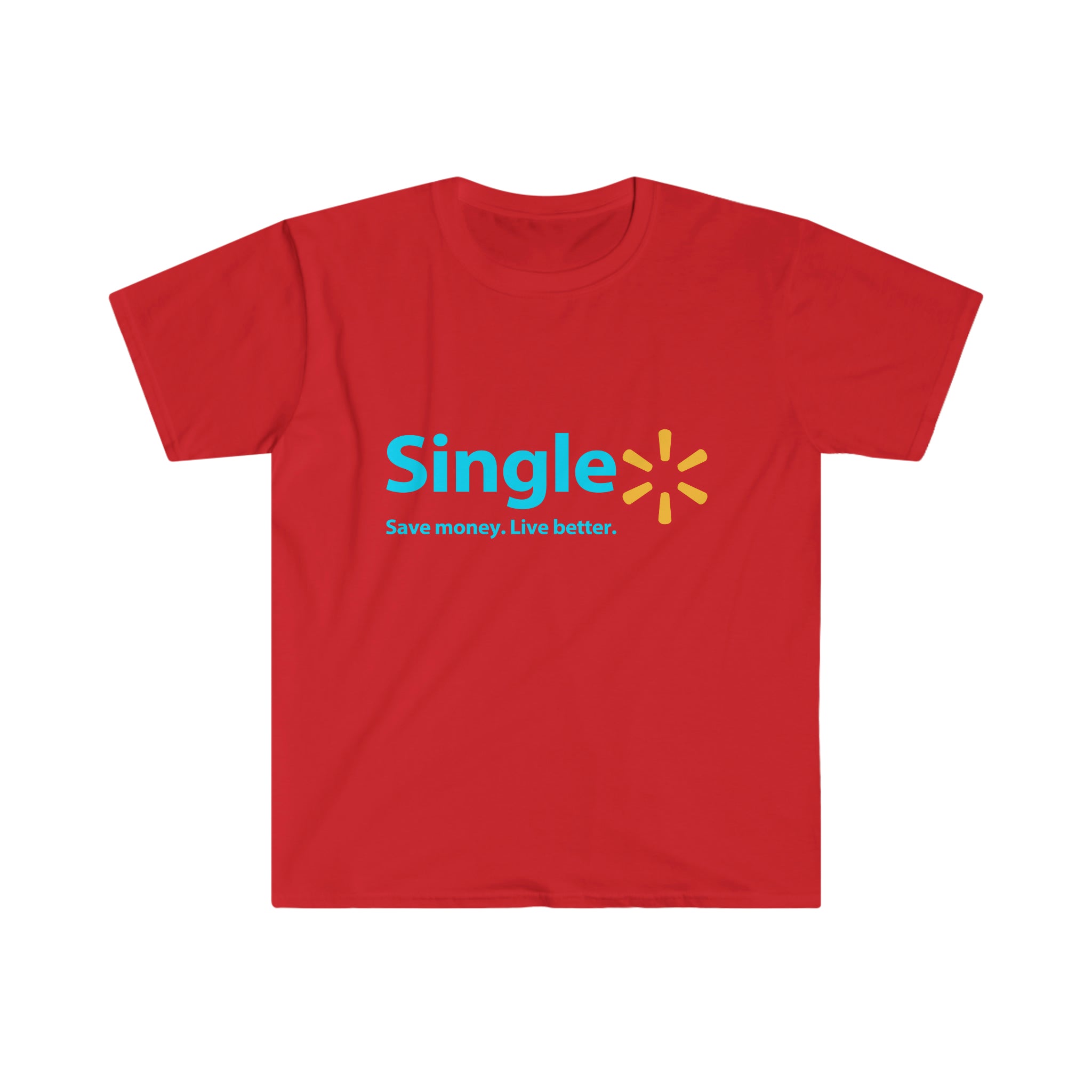 Single Funny Graphic Softstyle T-Shirt