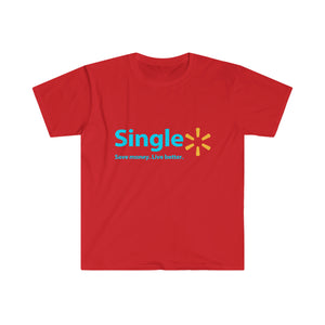 Single Funny Graphic Softstyle T-Shirt