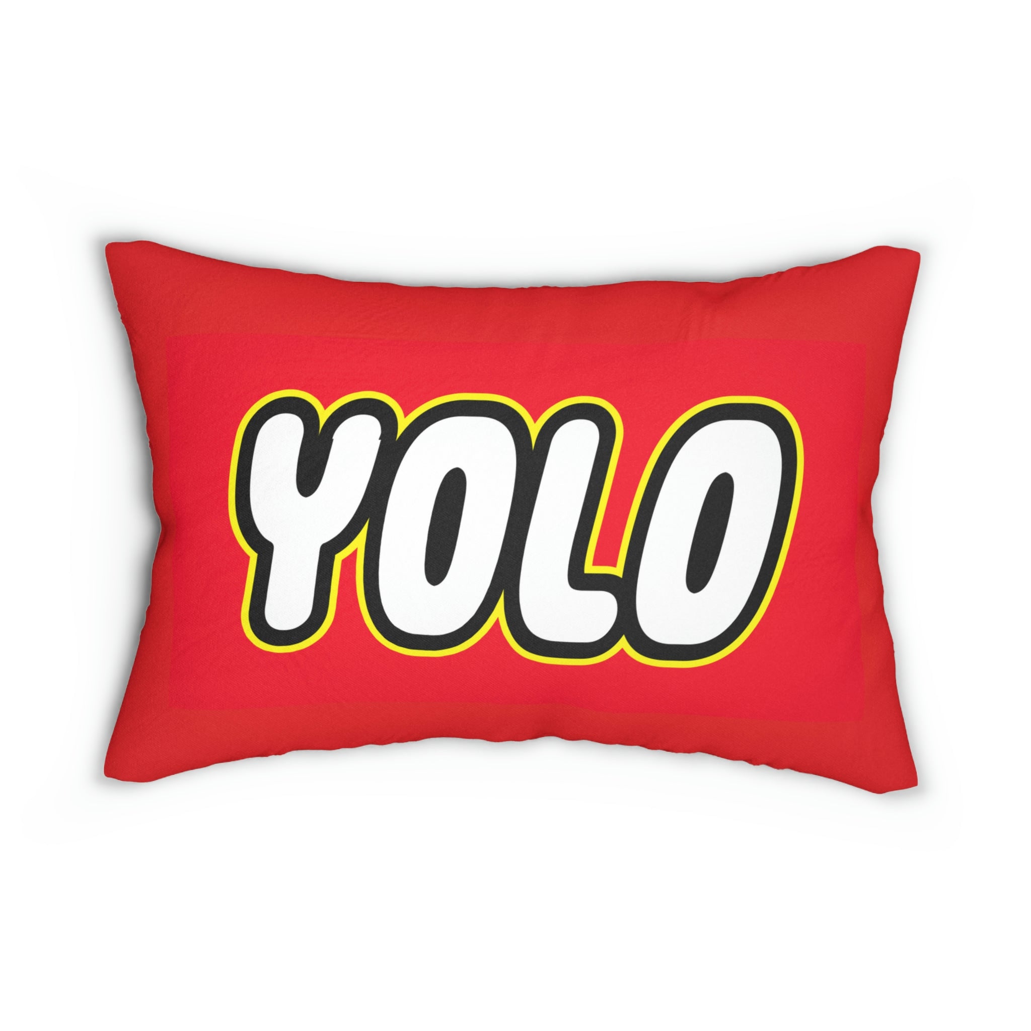 Yolo Spun Polyester Lumbar Pillow