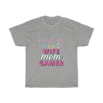 "Gamer Girl Wife Mom" Heavy Cotton Tee