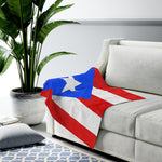 Puerto Rico Velveteen Soft Blanket