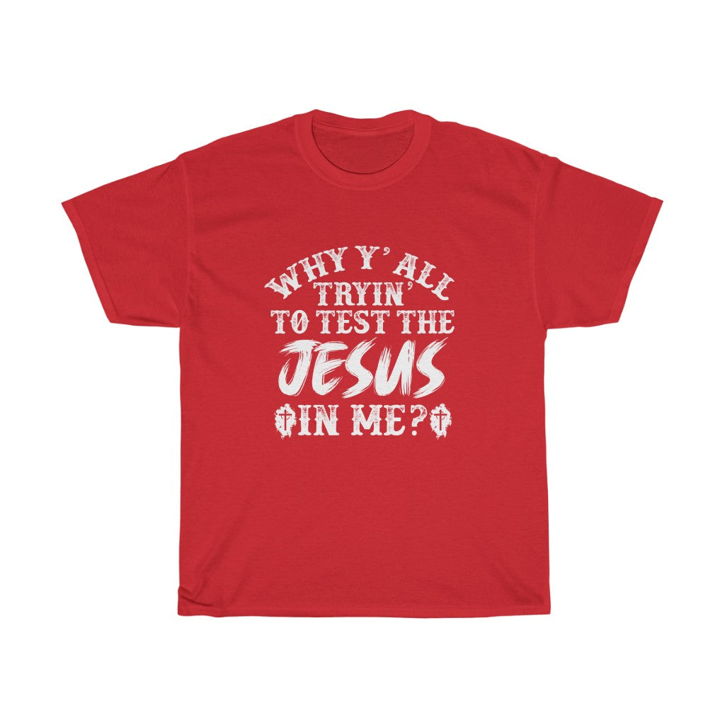 "Jesus" Heavy Cotton Tee