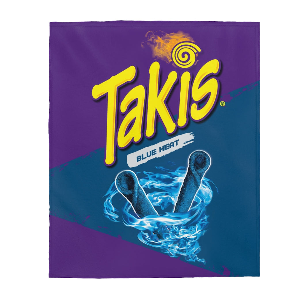 Takis Blue Theme Blanket Throw