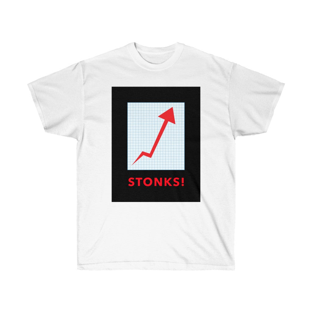 "Stonks" Ultra Cotton Tee